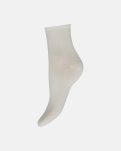 Bambusviskose, Knöchelsocken, 3er-Pack, Weiß Rosa Sand