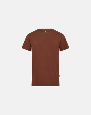 Bambusviskose, T-Shirt Rundhals, Braun -JBS of Denmark Men