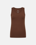 Bambusviskose, Tanktop, Braun -JBS of Denmark Women