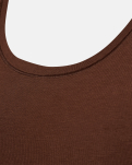 Bambusviskose, Tanktop, Braun -JBS of Denmark Women
