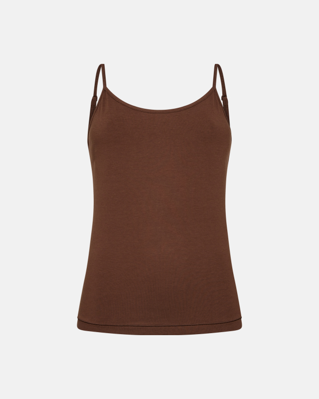 Bambusviskose, Spaghettitop, Braun -JBS of Denmark Women