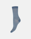 Baumwolle, Knöchelsocken "Fine-knit", 3er-Pack, Blau Grau -Decoy