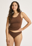 Bambusviskose, Tanktop, Braun -JBS of Denmark Women