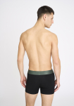 Bambusviskose, Boxershorts "gunnar", 3er-Pack, Schwarz Grün -Resteröds