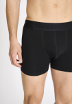 Bambusviskose, Boxershorts "gunnar", 3er-Pack, Schwarz Grün -Resteröds
