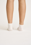 Bambusviskose, Füßlinge "Ripp", Weiß -JBS of Denmark Women