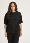Bambusviskose, Oversize-T-Shirt, Schwarz -JBS of Denmark Women