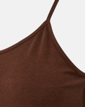 Bambusviskose, Spaghettitop, Braun -JBS of Denmark Women