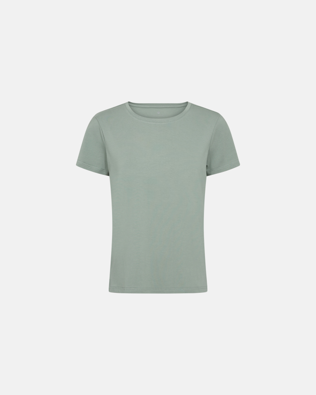 Bambusviskose, T‑Shirt, Grün -JBS of Denmark Women