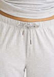 Bambusviskose, Hose "gerades-bein", Hellgrau Melange -JBS of Denmark Women