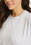 Bambusviskose, Oversize-T-Shirt, Hellgrau Melange -JBS of Denmark Women