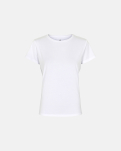 Bambusviskose, T-Shirt, Weiß