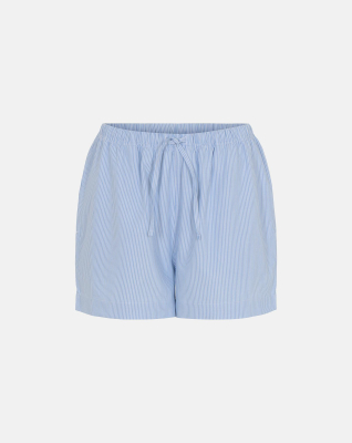 Bambusviskose, Pyjamashorts, Blau
