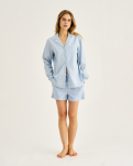 Bambusviskose, Pyjamashorts, Blau -JBS of Denmark Women