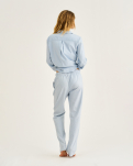 Bambusviskose, Pyjamahose, Blau -JBS of Denmark Women