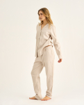 Bambusviskose, Pyjamahose, Sand