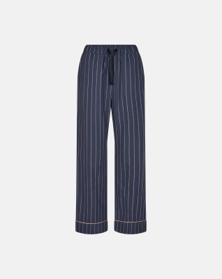 100% Bio-Baumwolle, Pyjamahose, Blau -JBS of Denmark Women