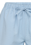 Bambus, "Seersucker" Schlafshorts, Blau