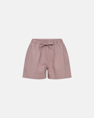 Bambus, "Seersucker" Schlafshorts, Rose