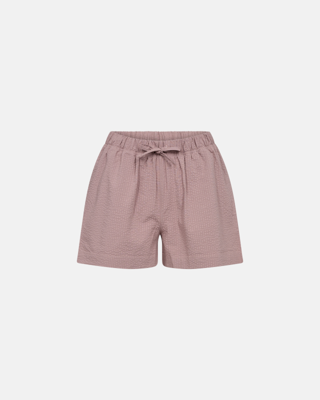 Bambus, "Seersucker" Schlafshorts, Rose
