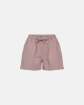 Bambus, "Seersucker" Schlafshorts, Rose