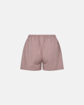 Bambus, "Seersucker" Schlafshorts, Rose