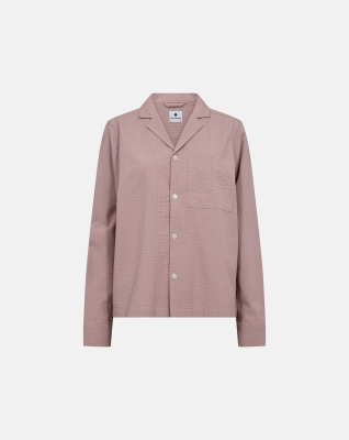 Bambus, "Seersucker" Nachthemd, Rose -JBS of Denmark Women