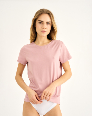 Bambusviskose, T-Shirt, Rose -JBS of Denmark Women