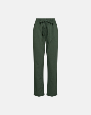 Bambus, "Seersucker" Schlafhosen, Grün -JBS of Denmark Women