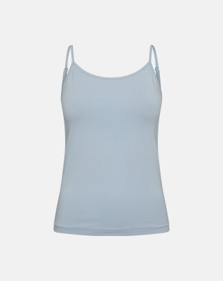 Bambusviskose, Top schmaler Träger, Hellblau -JBS of Denmark Women