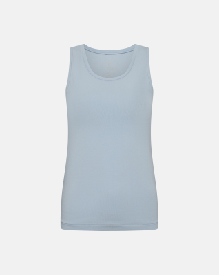 Bambusviskose, Tanktop, Hellblau