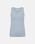 Bambusviskose, Top breite Träger, Hellblau -JBS of Denmark Women