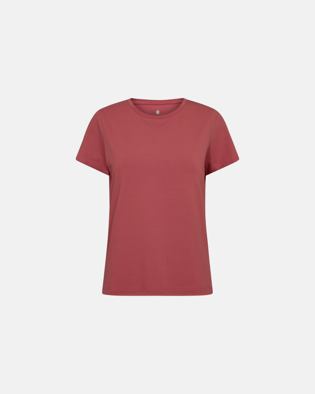 Bambusviskose, T-Shirt, Rot -JBS of Denmark Women