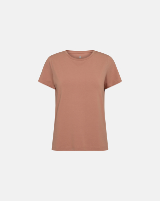 Bambusviskose, T-Shirt, Pfirsich -JBS of Denmark Women