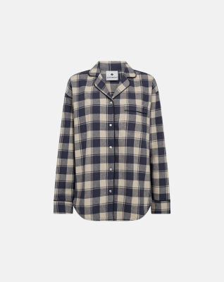 100% Bio-Baumwolle, Pyjamashirt, kariert -JBS of Denmark Women