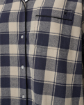 100% Bio-Baumwolle, Pyjamashirt, kariert