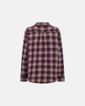 100% Bio-Baumwolle, Pyjama-Hemd, Rotkariert