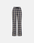 100 % Bio-Baumwolle, Flanell-Nachthose, Kariert