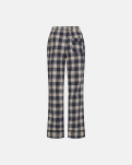 100 % Bio-Baumwolle, Flanell-Nachthose, Kariert