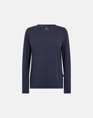 Bambusviskose, Langarm-Shirt, Grau