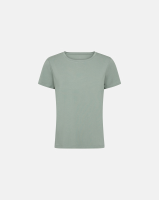 Bambusviskose, T‑Shirt, Grün -JBS of Denmark Women