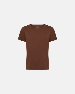 Bambusviskose, T-Shirt, Braun -JBS of Denmark Women