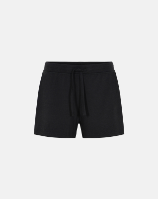 Bambusviskose, Shorts, Schwarz