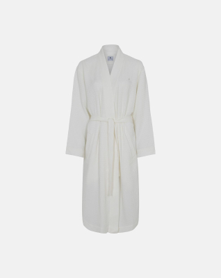 Bambus, Bademantel "Waffle", Weiß -JBS of Denmark Women