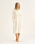 Bambus, Bademantel "Waffle", Weiß -JBS of Denmark Women