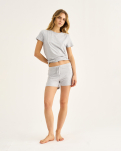 Bambus, Shorts, Grau -JBS of Denmark Women