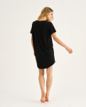 Bambusviskose, Big shirt, Schwarz
