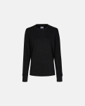 Bambus, Sweatshirt, Schwarz
