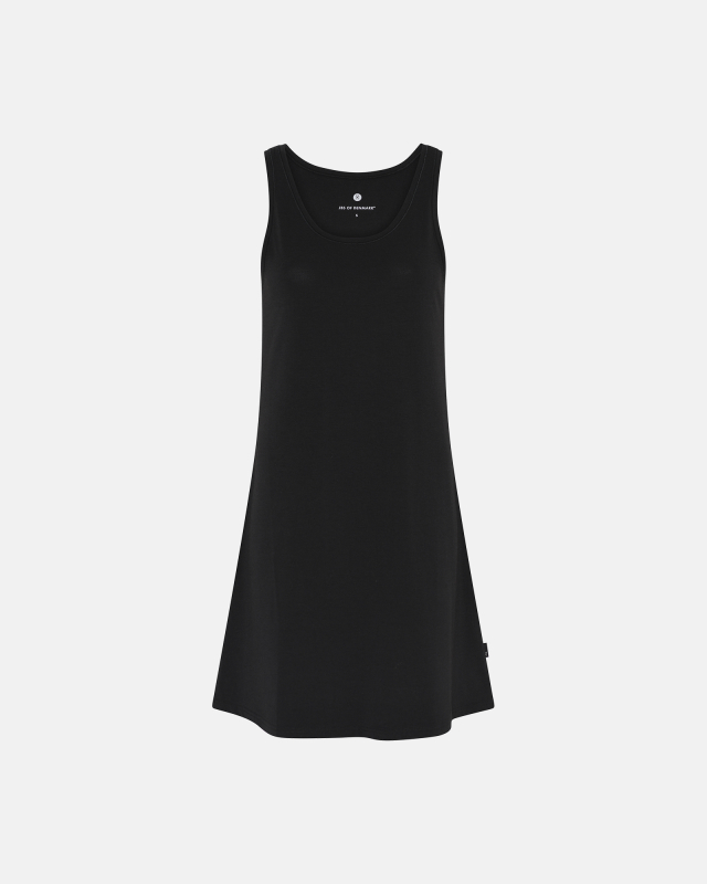 Bambusviskose, Jerseykleid, Schwarz