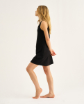 Bambusviskose, Jerseykleid, Schwarz